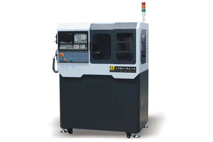 Small turning-milling compound machine tool