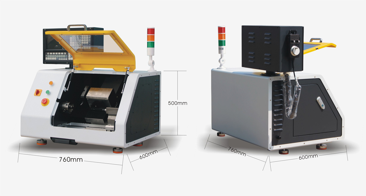 桌面式斜床身车床