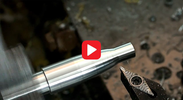 CK140桌面型数控车床加工视频