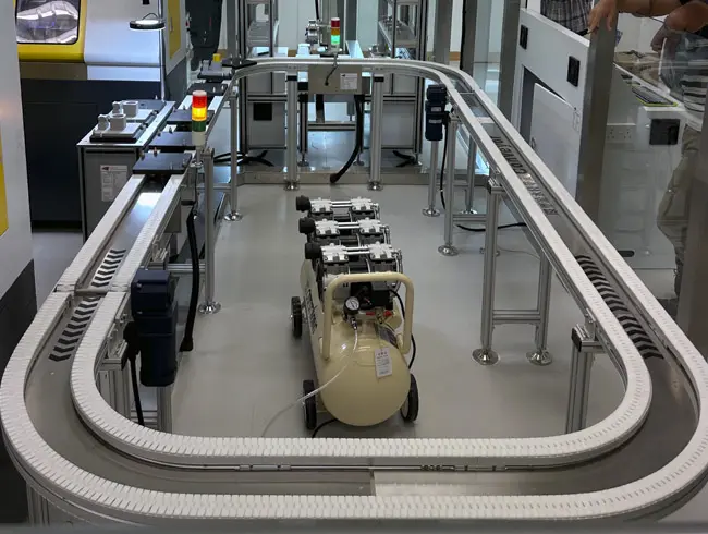 教学产线工业环型流水线